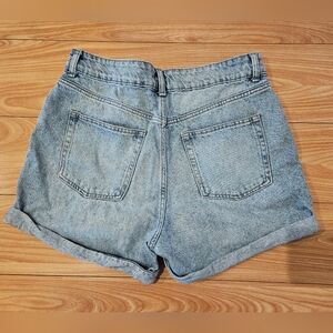 H&M Denim Blue Jeans Women's Shorts  100 Cotton Sz.12